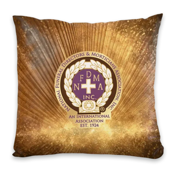 Brown Leather Pillow