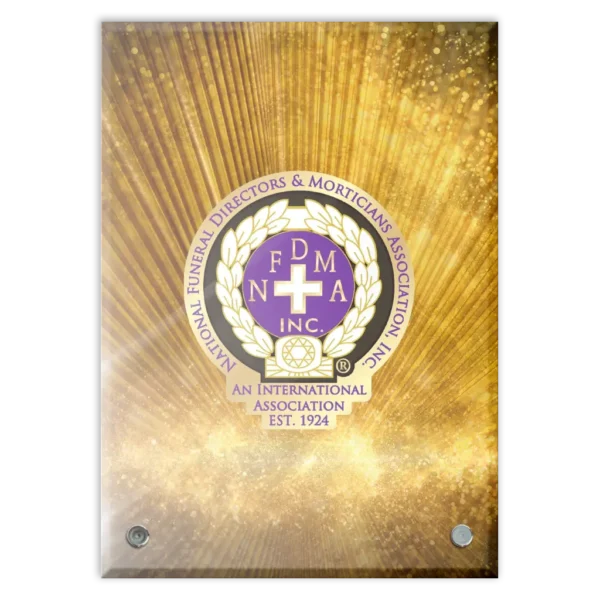 Glass Plaque - Large (Portrait)